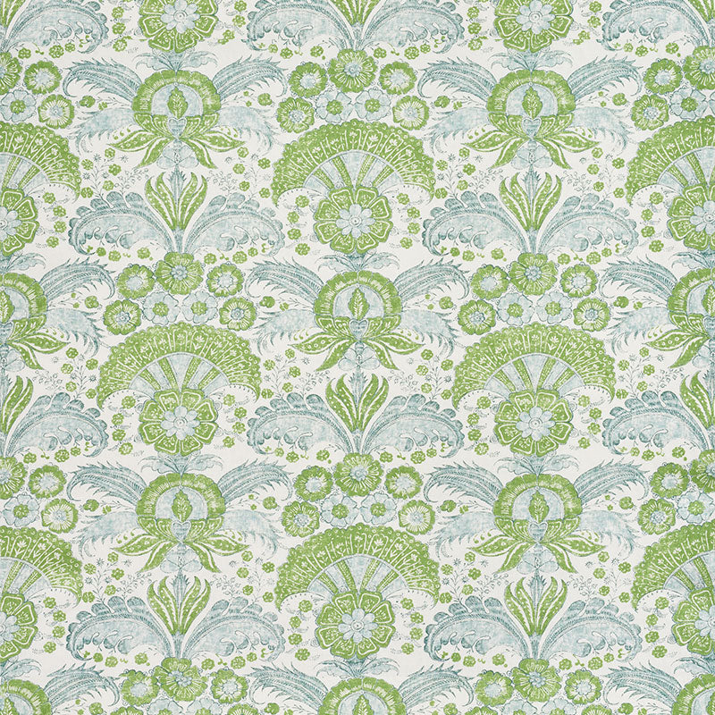 Schumacher Calicut Leaf Fabric 178101