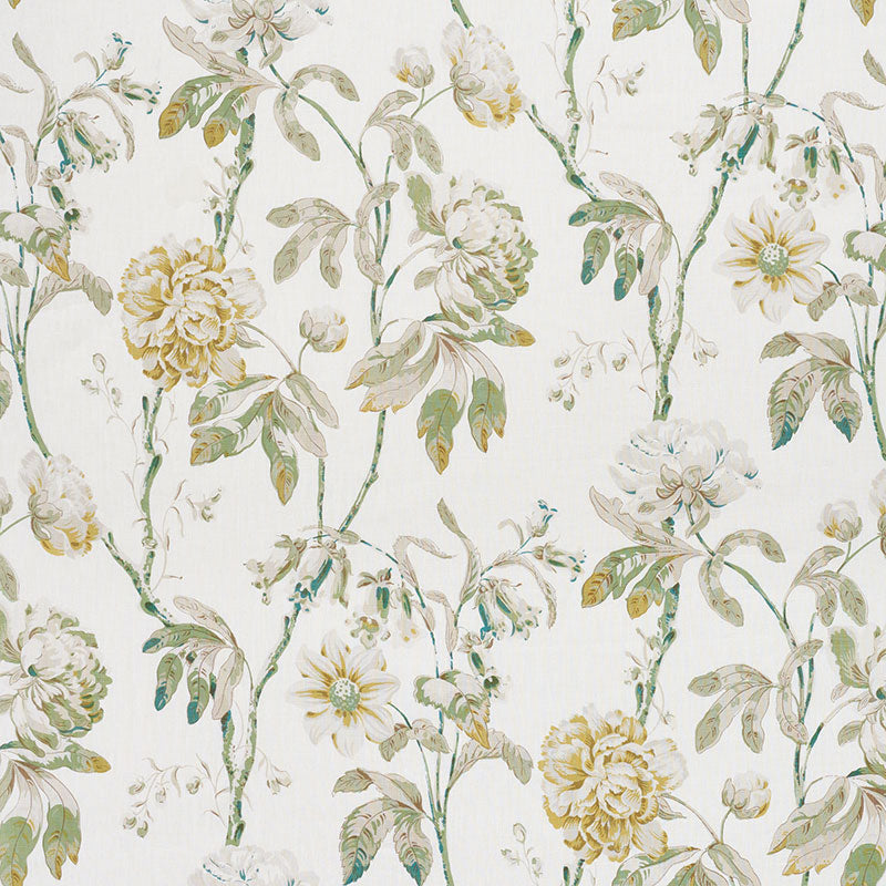 Schumacher Daydream Citron Fabric 178140