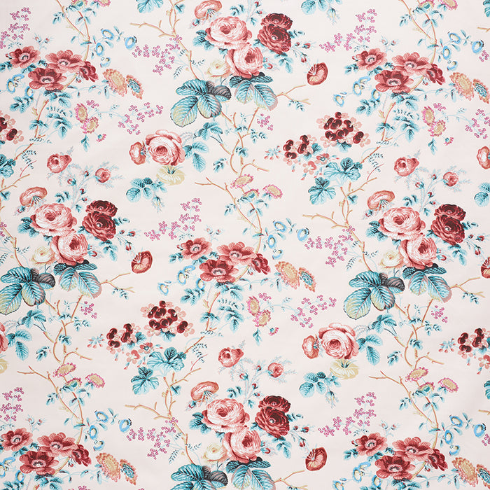 Schumacher Salisbury Chintz Rose Fabric 178152