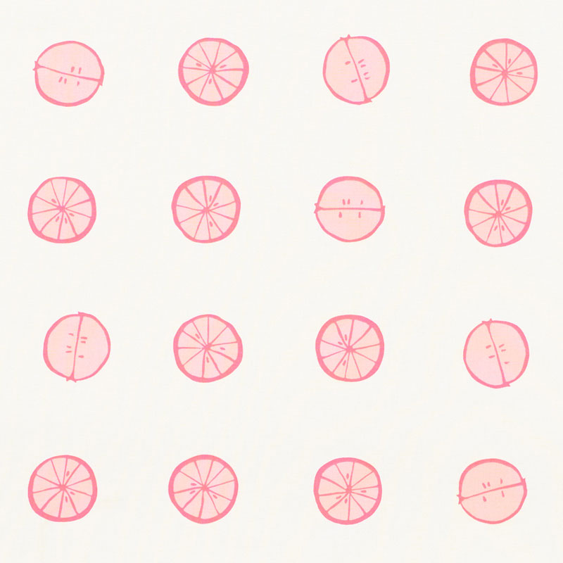 Schumacher Lemonade Grapefruit Fabric 178261