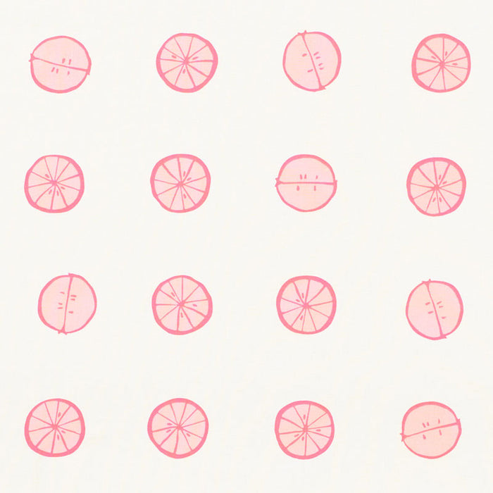 Schumacher Lemonade Grapefruit Fabric 178261