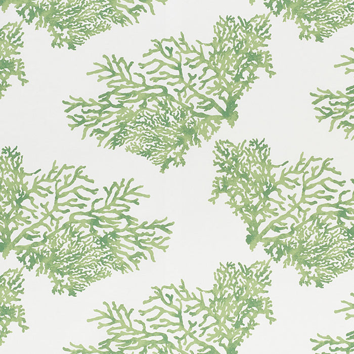 Schumacher Great Barrier Reef Ii Green Fabric 178291