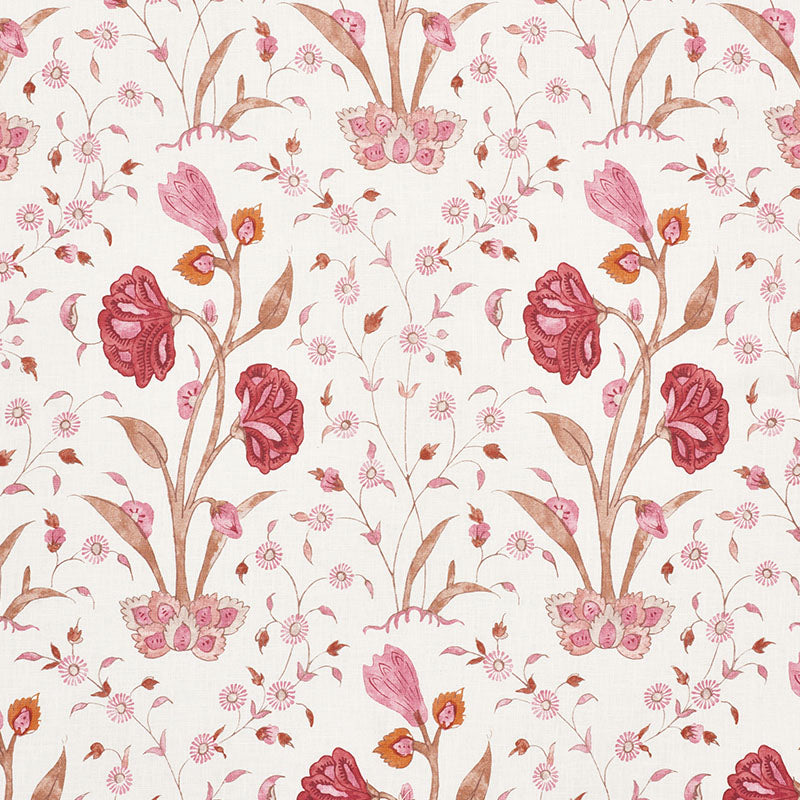 Schumacher Khilana Floral Rose Fabric 178332