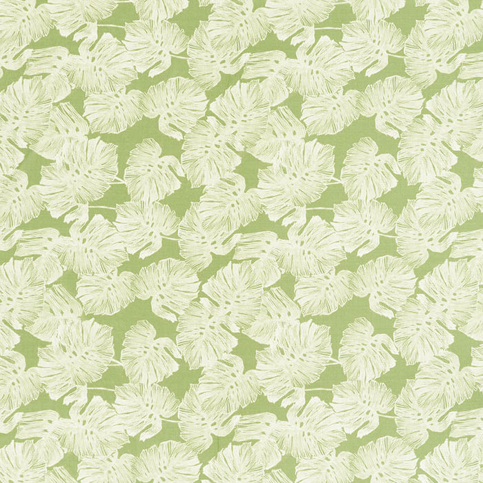 Schumacher Del Coco Leaf Fabric Sample 178342