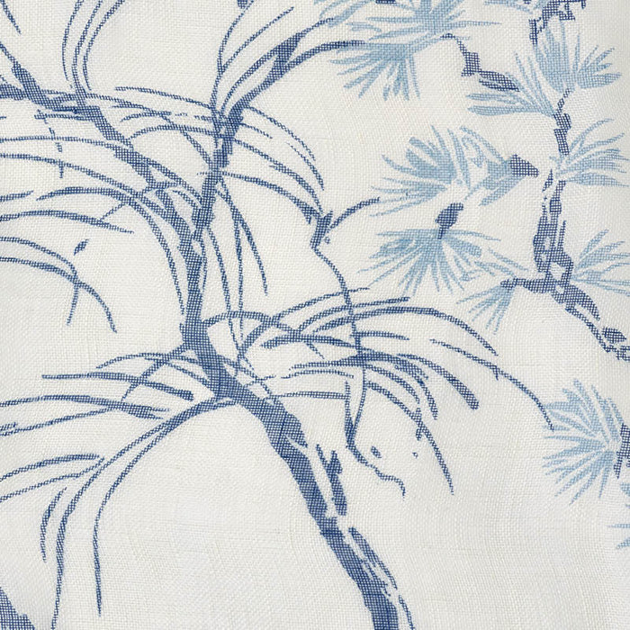 Schumacher Mori Sheer Porcelain Fabric Sample 178360