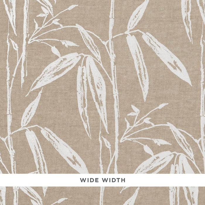 Schumacher Bamboo Garden Natural Fabric 178380