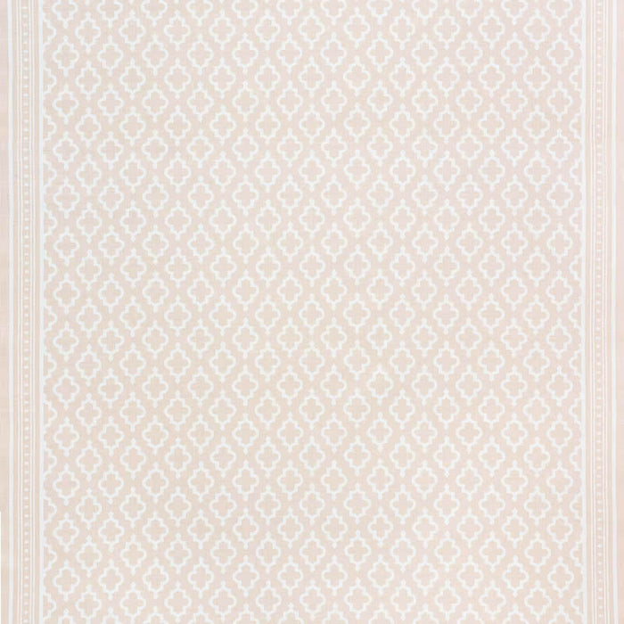 Schumacher Jake Quiet Pink Fabric Sample 178430