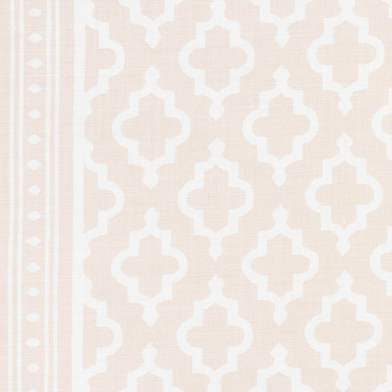 Schumacher Jake Quiet Pink Fabric 178430