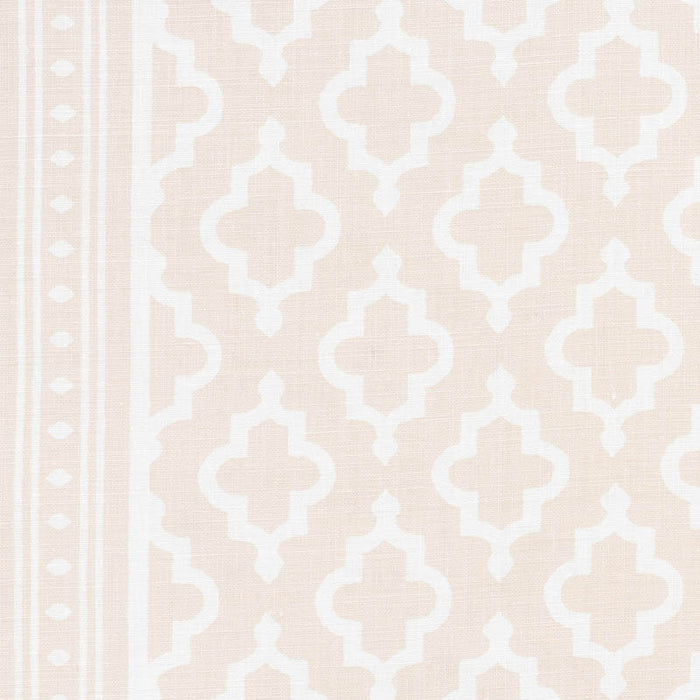 Schumacher Jake Quiet Pink Fabric 178430