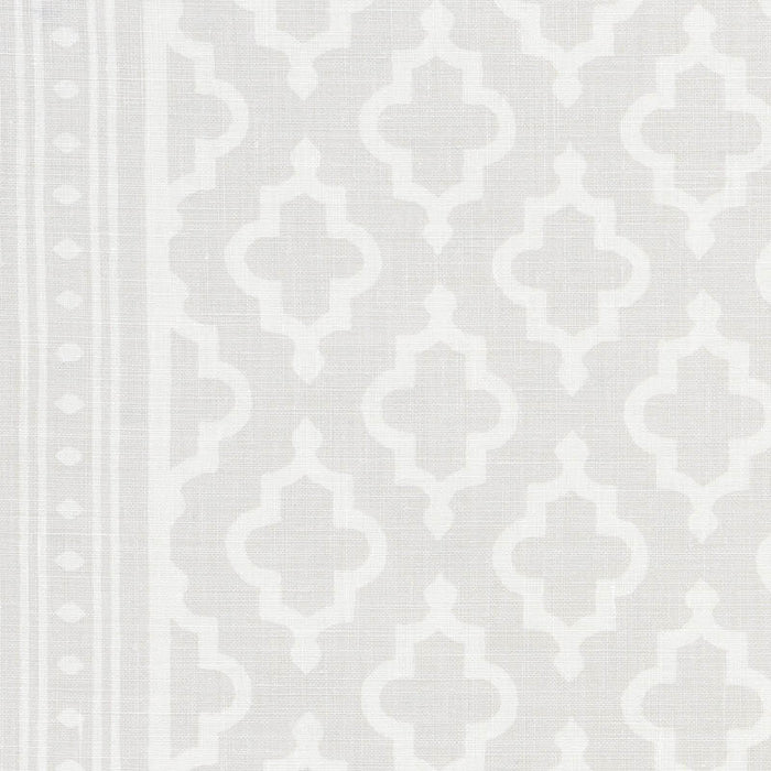 Schumacher Jake Soft Grey Fabric Sample 178431