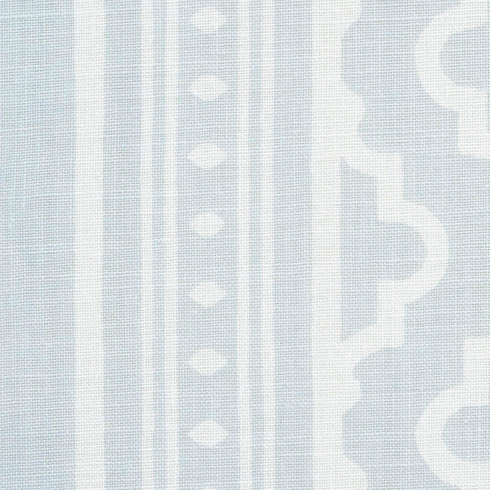 Schumacher Jake Orpington Blue Fabric Sample 178432