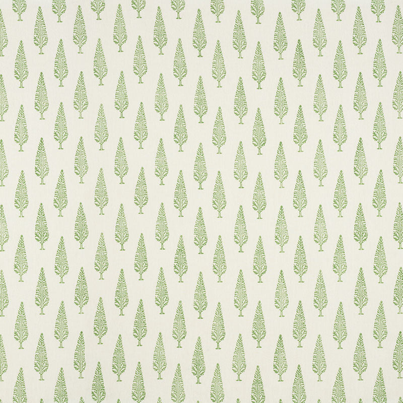 Schumacher Juniper Block Print Green Fabric 178511