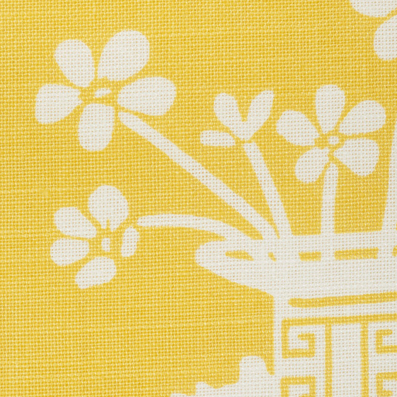 Schumacher Hellene Yellow Fabric 178551