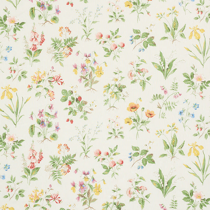 Schumacher Floreana Berry Fabric Sample 178791