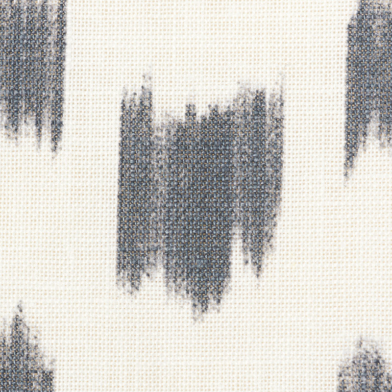 Schumacher Izmir Ikat Black Fabric 179011