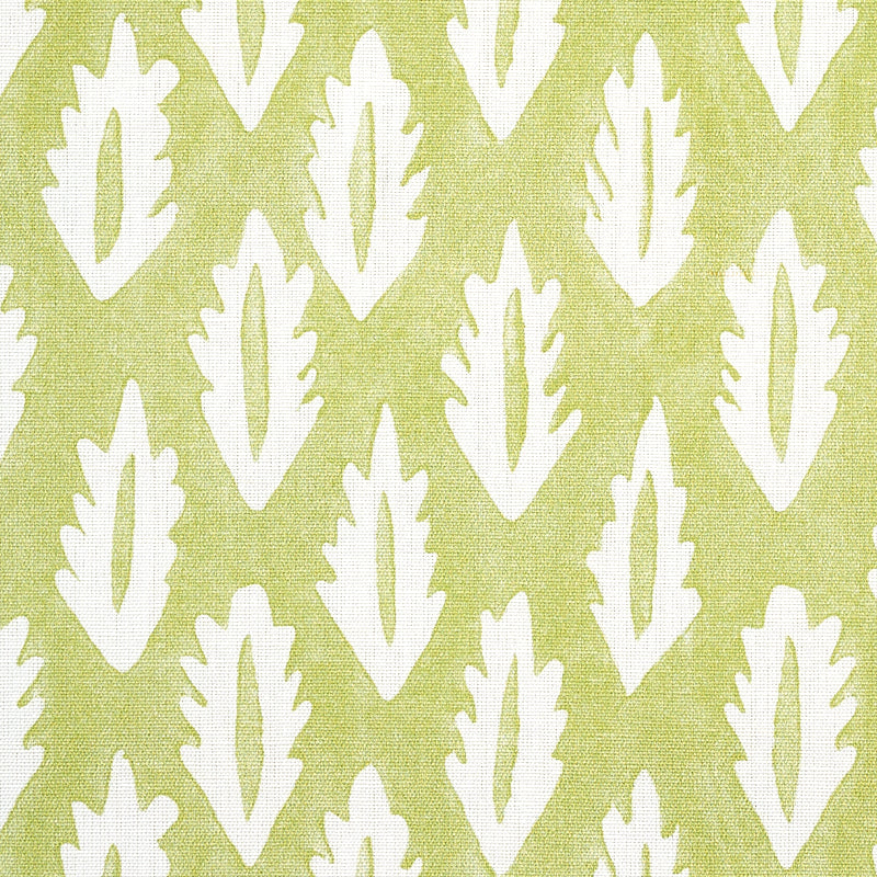 Schumacher Forest Grass Green Fabric Sample 179120