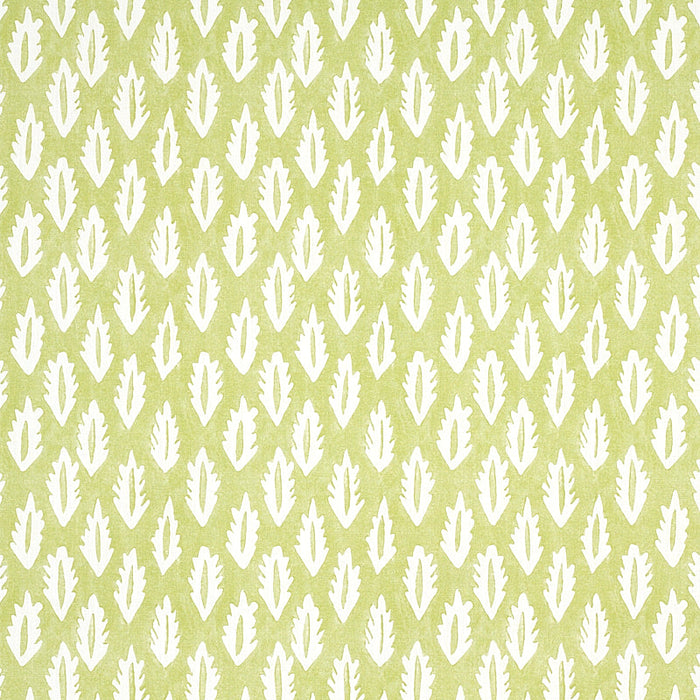 Schumacher Forest Grass Green Fabric Sample 179120