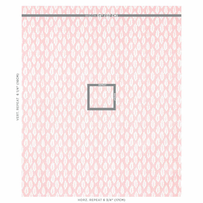 Schumacher Forest Pink Fabric 179121