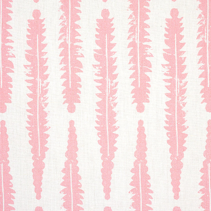 Schumacher Fern Pink Fabric Sample 179150