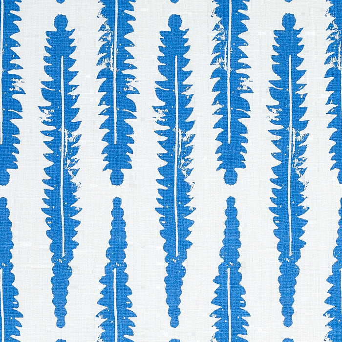 Schumacher Fern Blue Fabric 179153