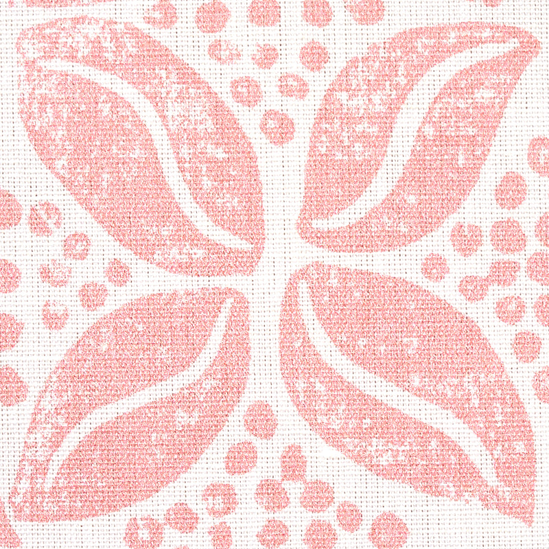 Schumacher Coffee Bean Pink Fabric 179200