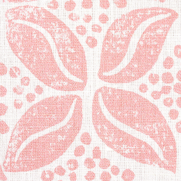 Schumacher Coffee Bean Pink Fabric Sample 179200