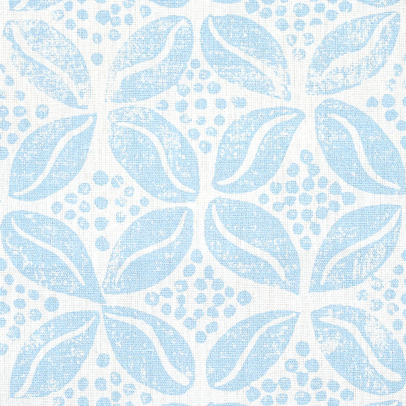 Schumacher Coffee Bean Sky Fabric 179201