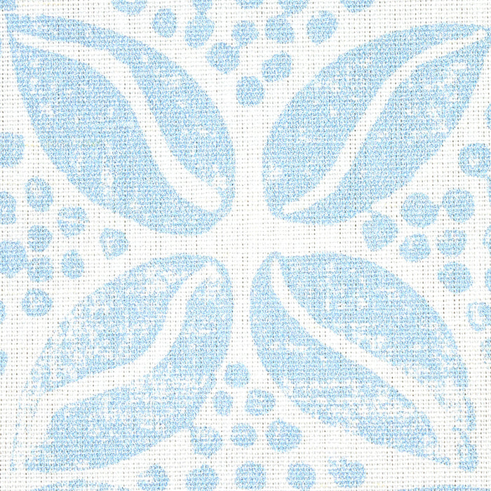 Schumacher Coffee Bean Sky Fabric Sample 179201