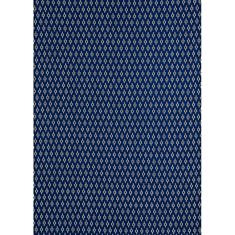 Schumacher Dash Indigo Fabric Sample 179250