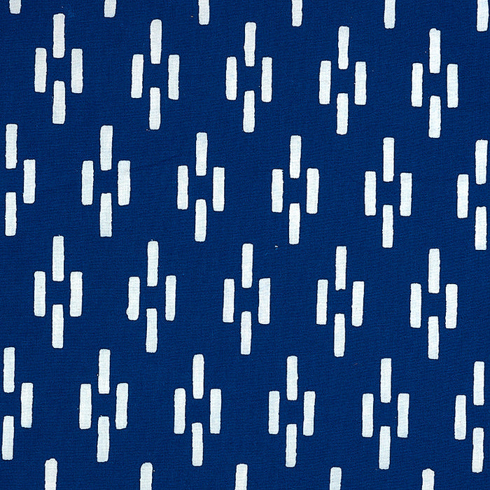 Schumacher Dash Indigo Fabric Sample 179250