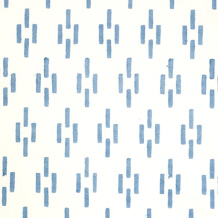 Schumacher Dash Blue Fabric Sample 179251