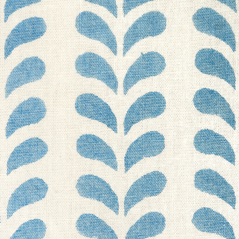 Schumacher Bindi Blue Fabric Sample 179270