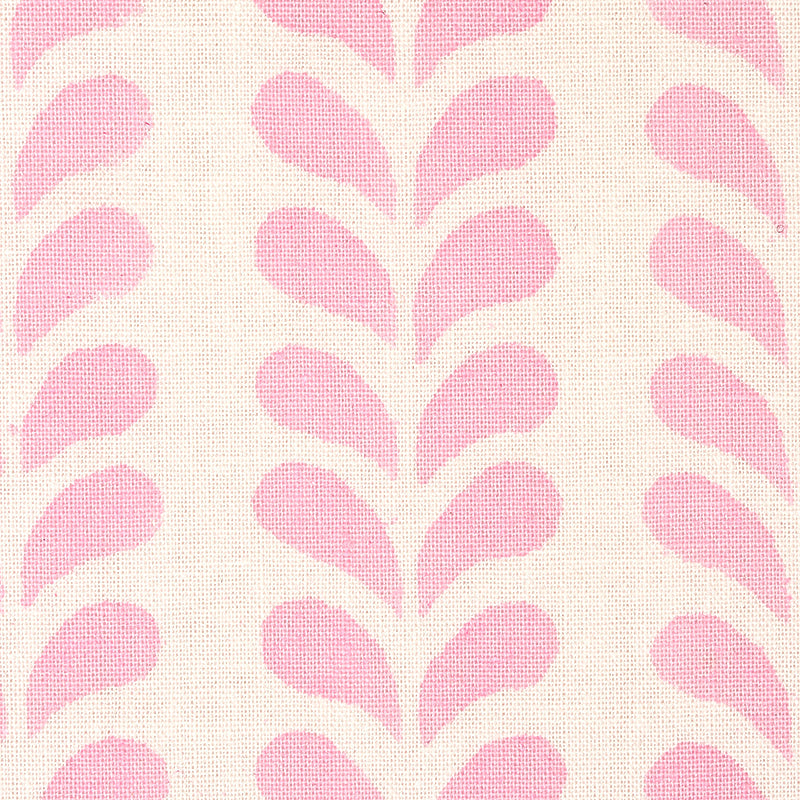 Schumacher Bindi Pink Fabric Sample 179271