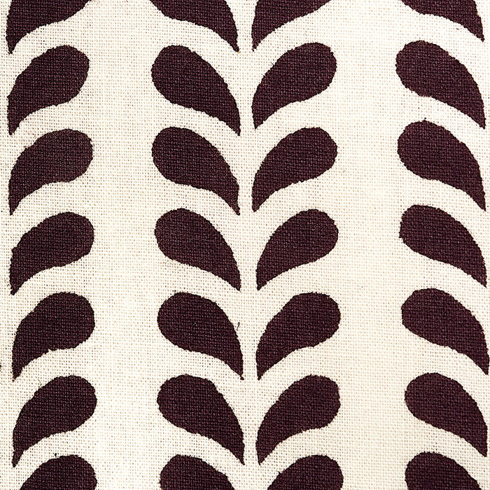 Schumacher Bindi Aubergine Fabric Sample 179272