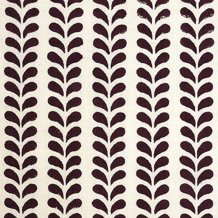 Schumacher Bindi Aubergine Fabric Sample 179272