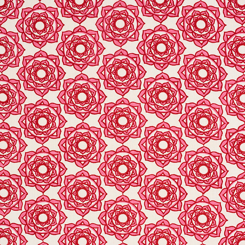 Schumacher Rose Pink Fabric 179291