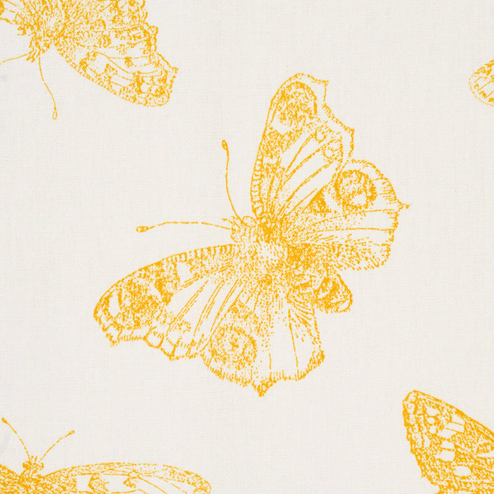 Schumacher Burnell Butterfly Yellow Fabric 179431