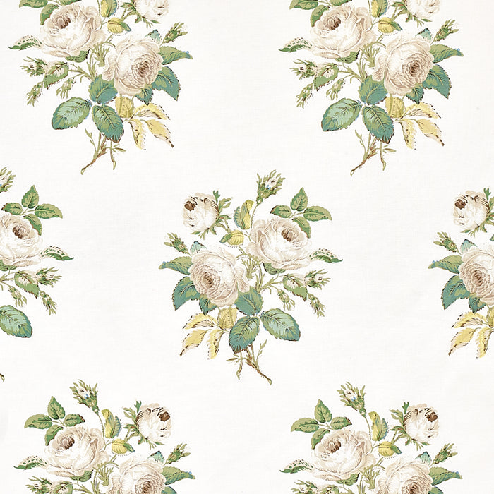 Schumacher Loudon Rose Ivory Fabric 179630