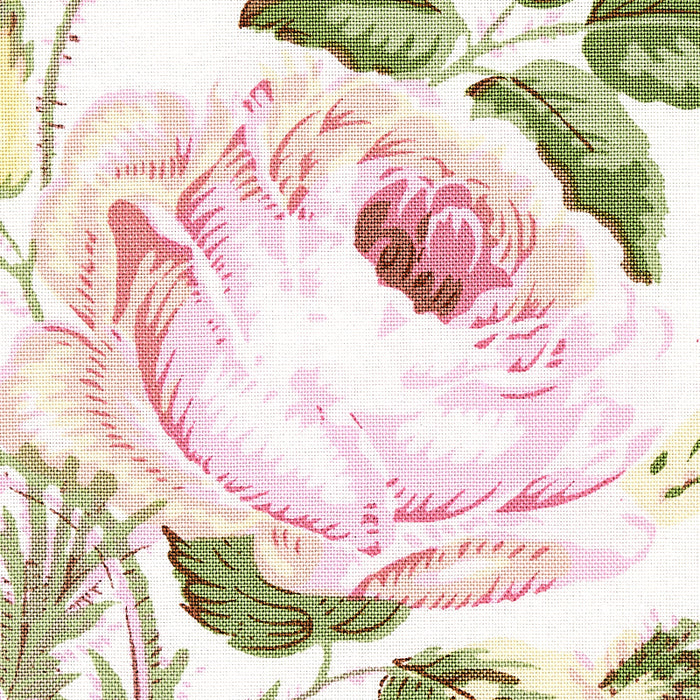 Schumacher Loudon Rose Blush Fabric Sample 179631