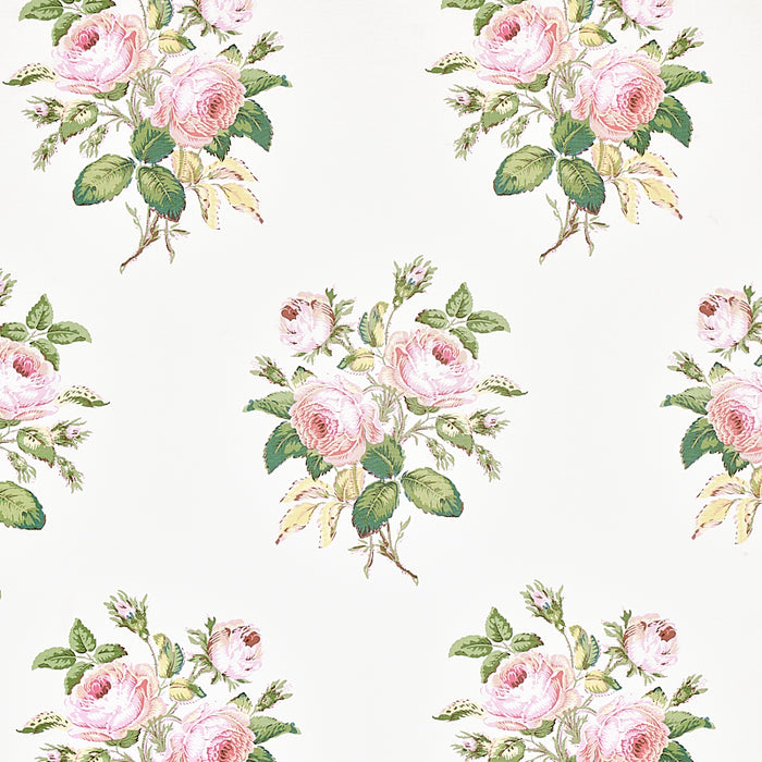 Schumacher Loudon Rose Blush Fabric 179631