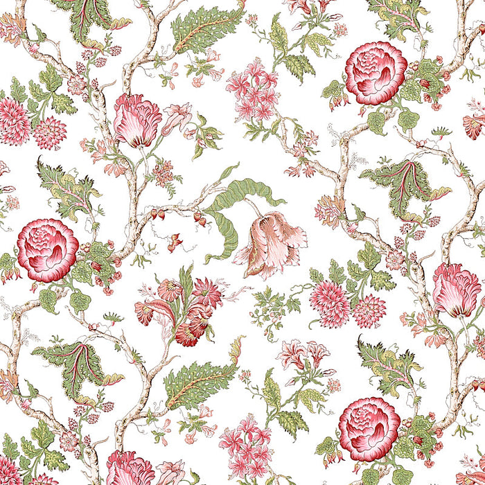 Schumacher Josephine Pink Fabric Sample 179651