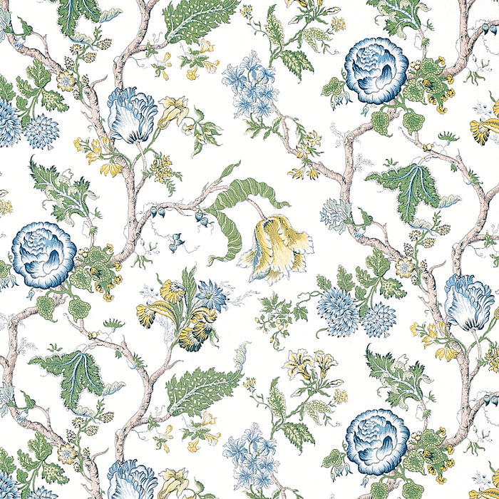 Schumacher Josephine Blue Fabric 179652