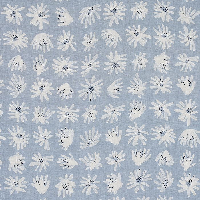 Schumacher Meadow Rock Blue Fabric 179720