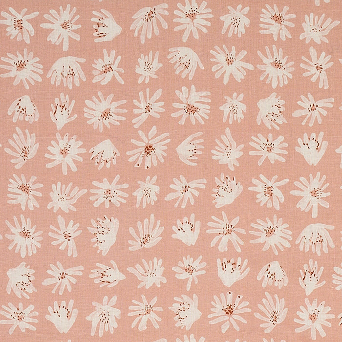 Schumacher Meadow Rock Blush Fabric Sample 179722