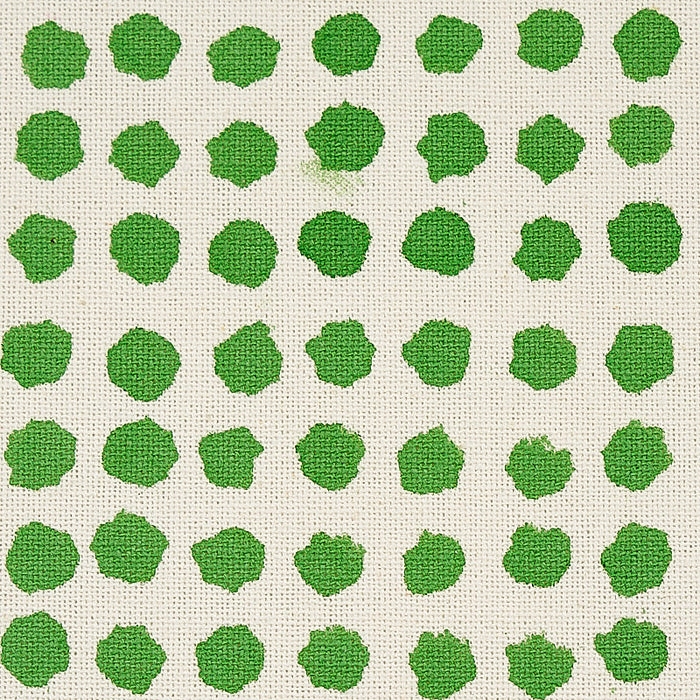 Schumacher Seed Hand Block Print Grass Fabric Sample 179771