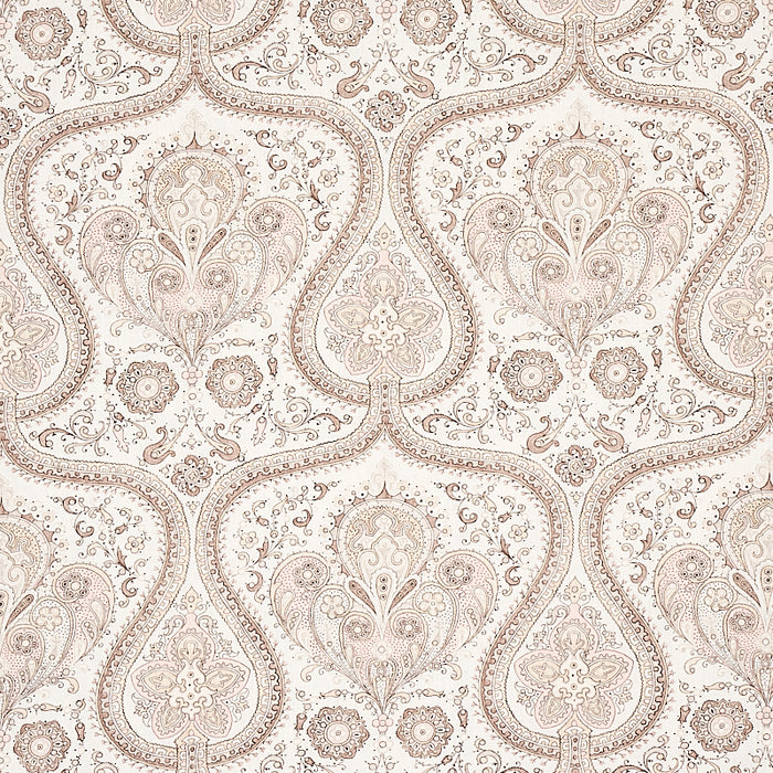 Schumacher Paisley Court Neutral Fabric 179862