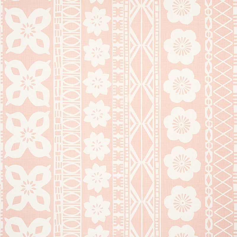 Schumacher Mrs. Howell Blush Fabric 179871