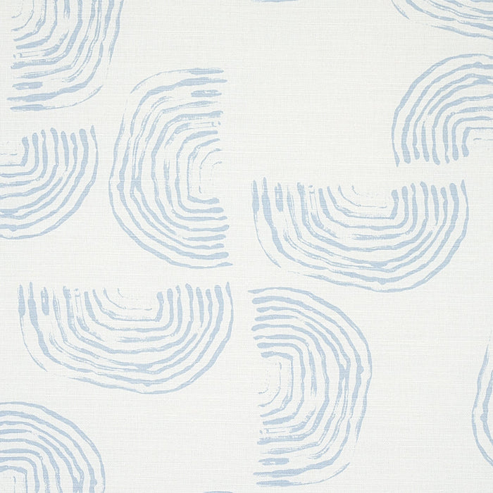 Schumacher Quansoo Sky Fabric Sample 179881