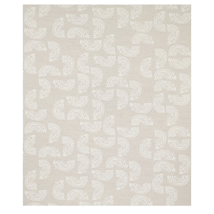 Schumacher Quansoo Ivory Fabric Sample 179882