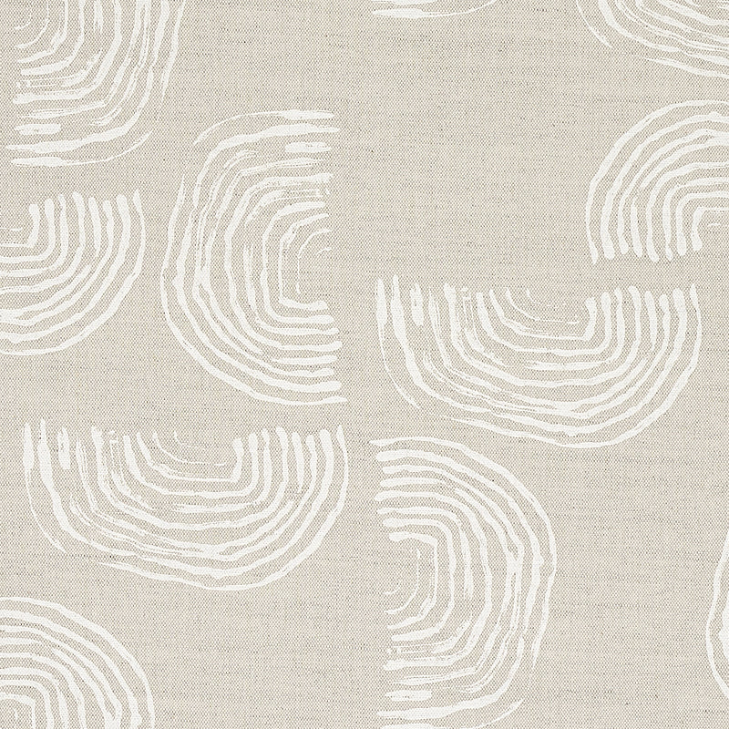 Schumacher Quansoo Ivory Fabric Sample 179882